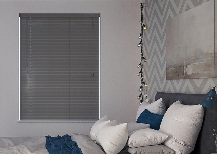 Ecowood, Chic Grey Satin - Motorised Venetian Blind - Image 5